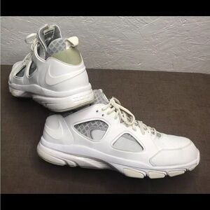 2010-2011 Nike Zoom Huarache TR Low Men's Sneakers White Gray Size 15 Shoes Rare